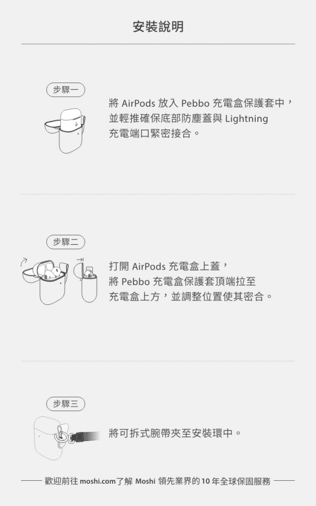 Pebbo for AirPods Pro 藍牙耳機充電盒保護套