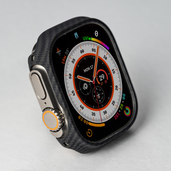 Apple Watch Ultra 正 碳纖維 保護殼 卡夢 卡蹦 霧面
