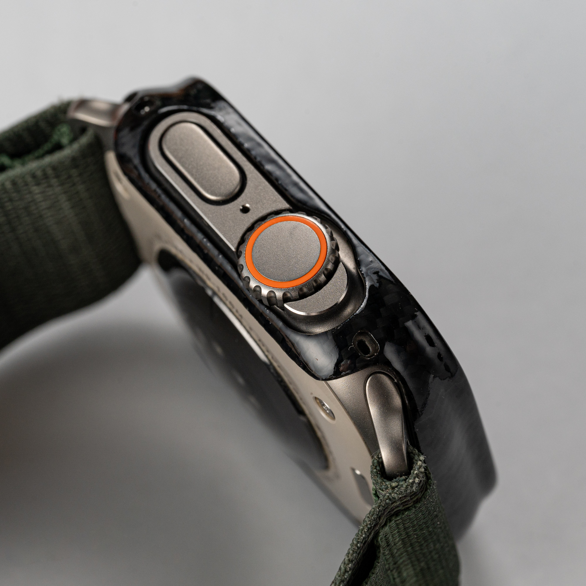 Apple Watch Ultra 碳纖維 保護殼 卡夢 卡蹦