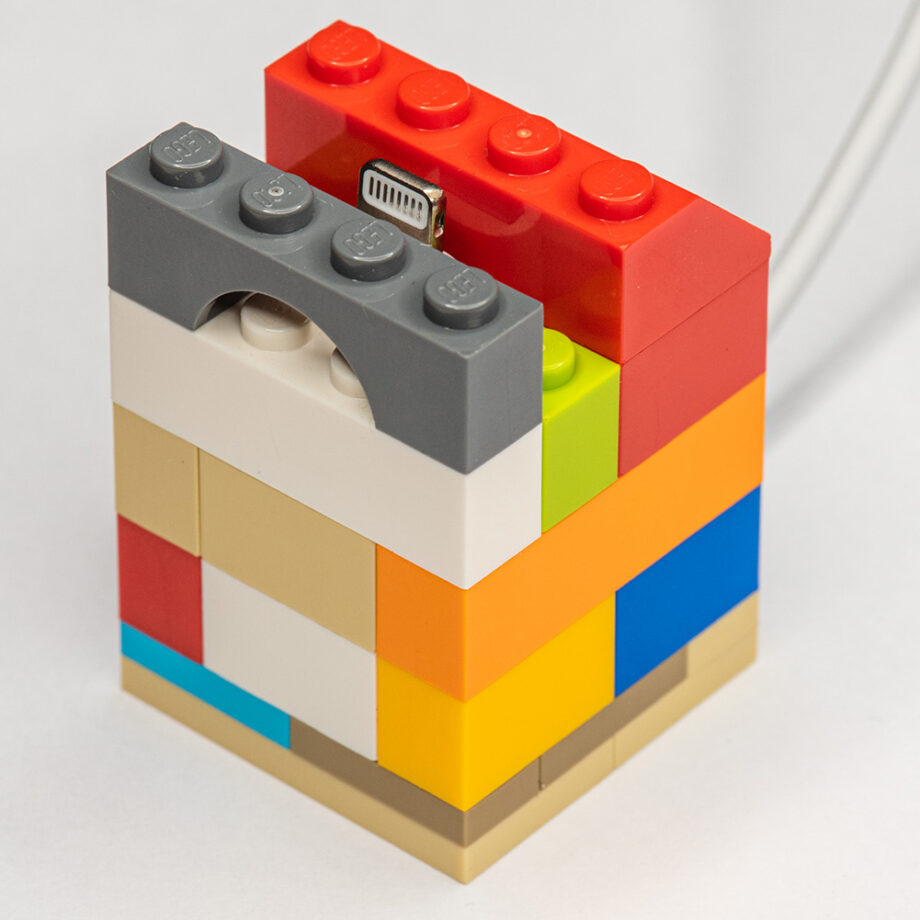 LEGO 樂高 MOC iPhone Apple Watch 二合一 充電 底座