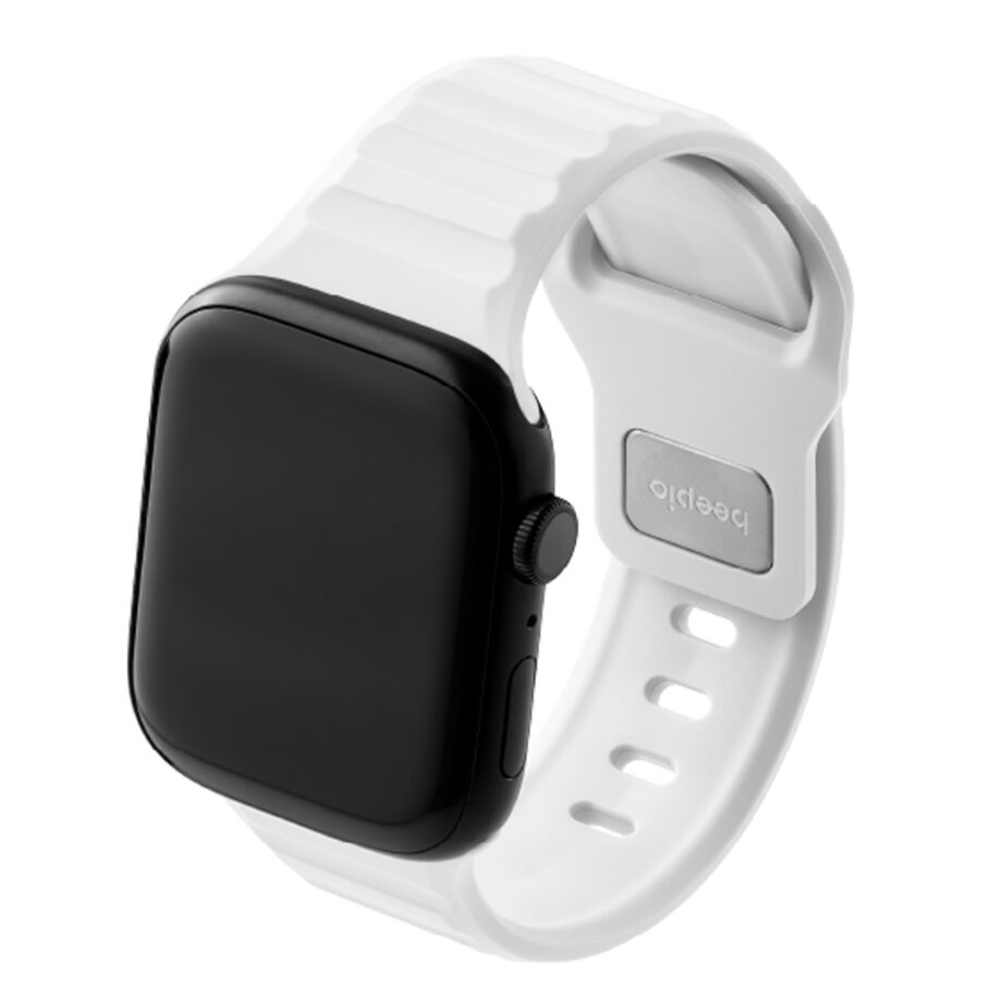 純淨白 beepio 悠遊卡 Apple Watch 錶帶 感應 表帶 矽膠 防水