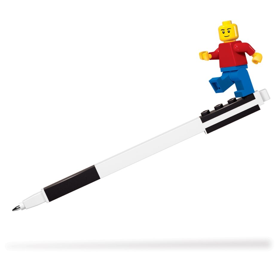 LEGO 樂高積木原子筆 黑色 附人偶 LGL-52601