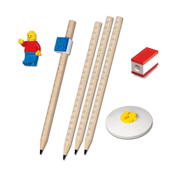 LEGO 樂高積木文具組 B 附人偶