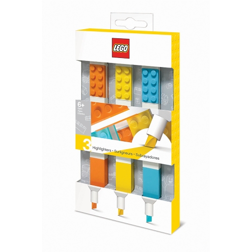 LEGO 樂高螢光筆 3 色