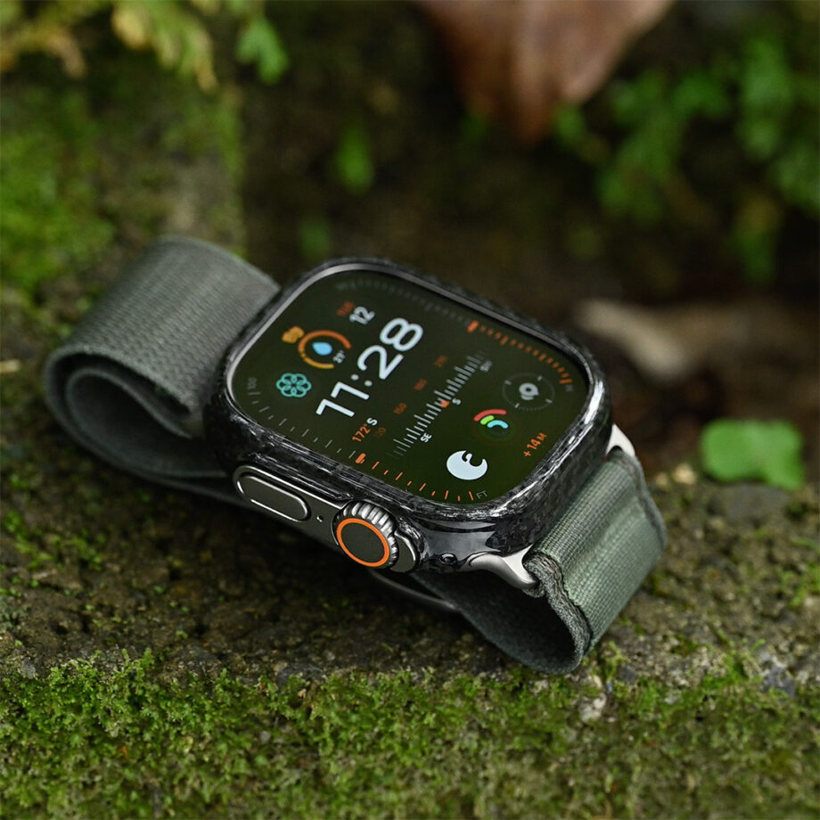 Apple Watch Ultra 2 碳纖維 保護殼 卡夢 卡蹦