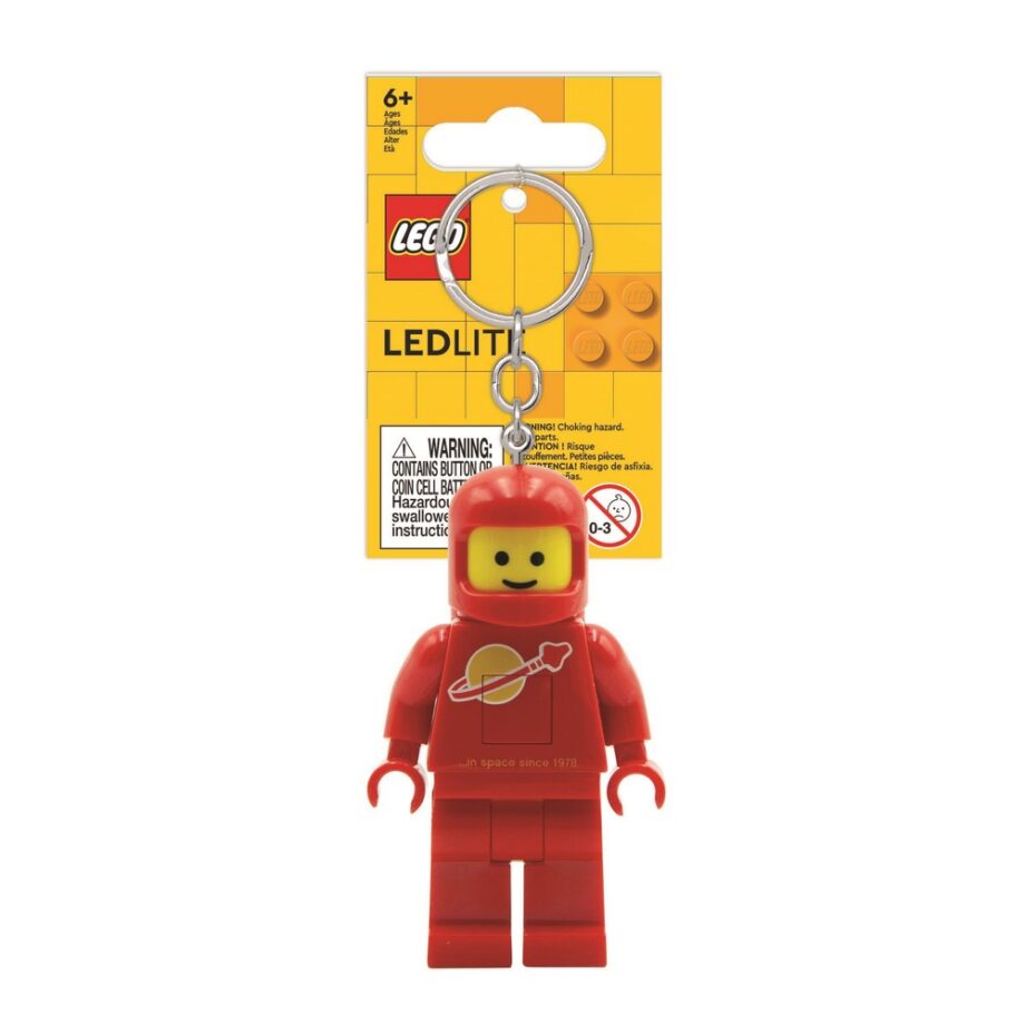 LEGO 樂高太空人鑰匙圈 LED 燈 紅色 LGL-KE10HR 1