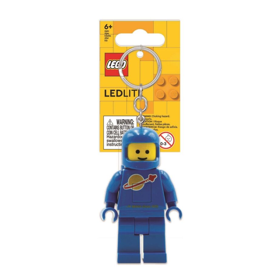 LEGO 樂高太空人鑰匙圈 LED 燈 藍色 LGL-KE10H