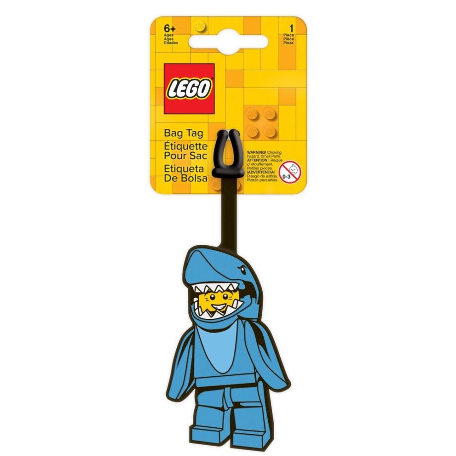 LEGO 樂高鯊魚人吊牌