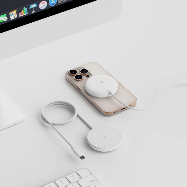 Allite WM1 Qi2 15W 無線快充充電器（MagSafe 對位）