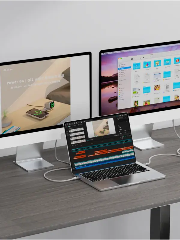 Allite Max Cable 閃速快充傳輸線（相容 Thunderbolt 5）