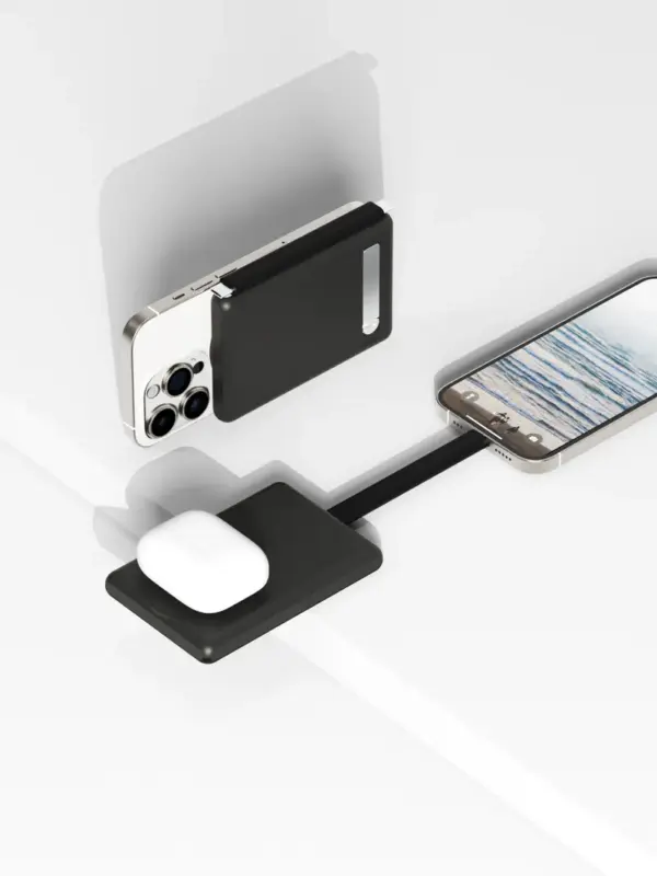 Allite WP1 5000mAh 全能充輕薄磁吸 Qi2 行動電源（ 產品標示 Wh，可帶上飛機 ）