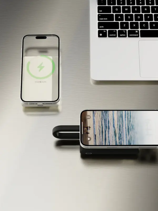 Allite WP1 5000mAh 全能充輕薄磁吸 Qi2 行動電源（ 產品標示 Wh，可帶上飛機 ）