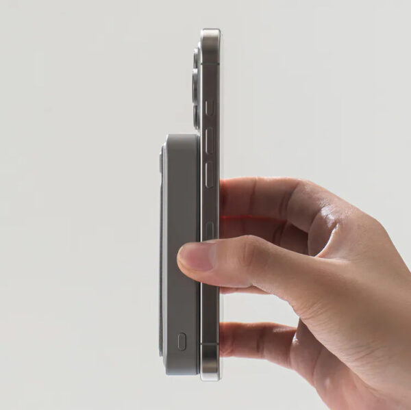 Allite LITE 超薄充 10000 mAh Qi2 磁吸支架行動電源（相容 MagSafe，產品標示 Wh，可帶上飛機）