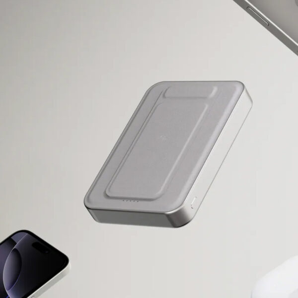 Allite LITE 超薄充 10000 mAh Qi2 磁吸支架行動電源（相容 MagSafe，產品標示 Wh，可帶上飛機）