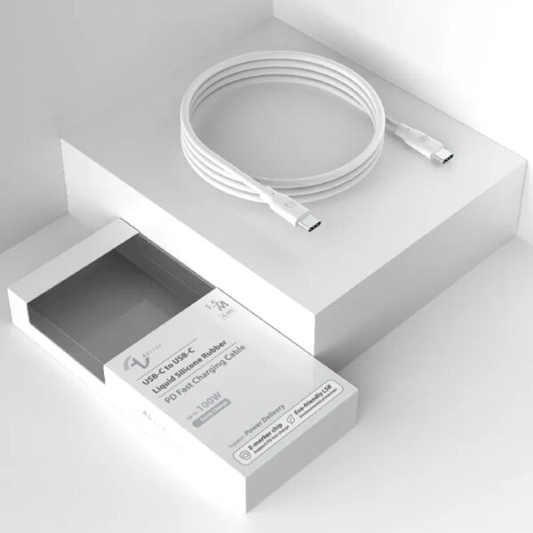 Allite 液態矽膠 USB-C 充電線（最高 240W，1.5 公尺）